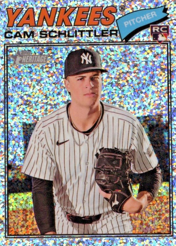 2026 Topps Heritage #222 Chrome - Silver Sparkle Refractor