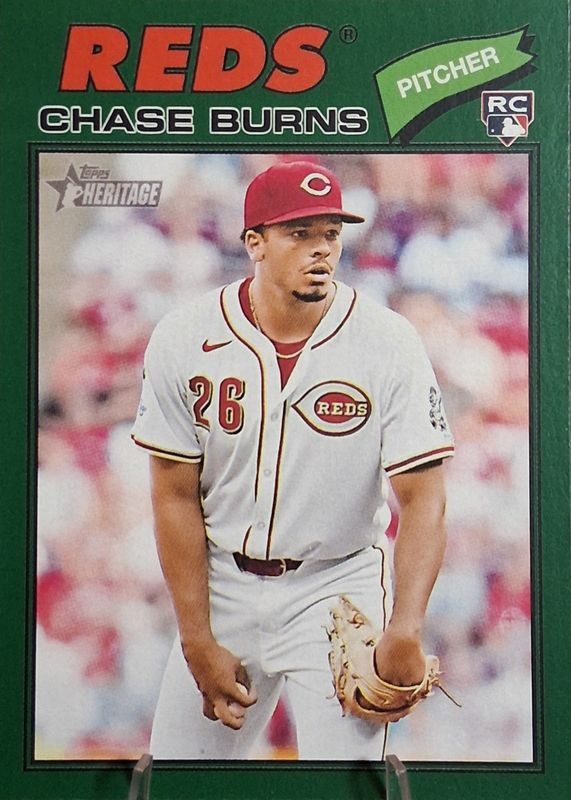 2026 Topps Heritage #212 Dark Green Border