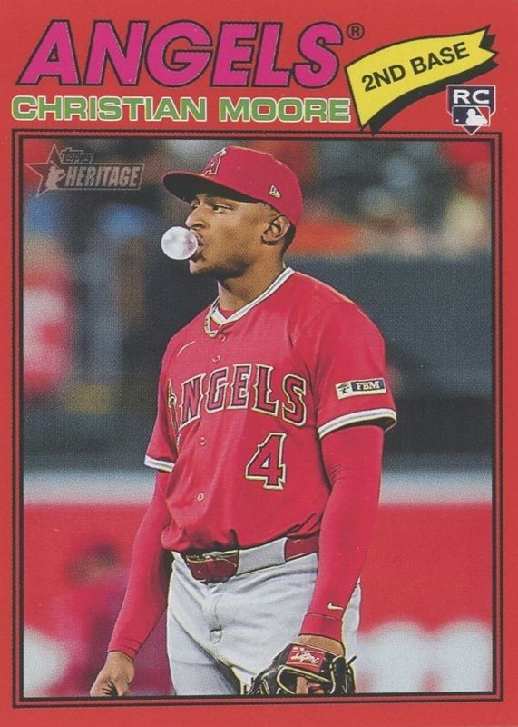 2026 Topps Heritage #249 Red Border