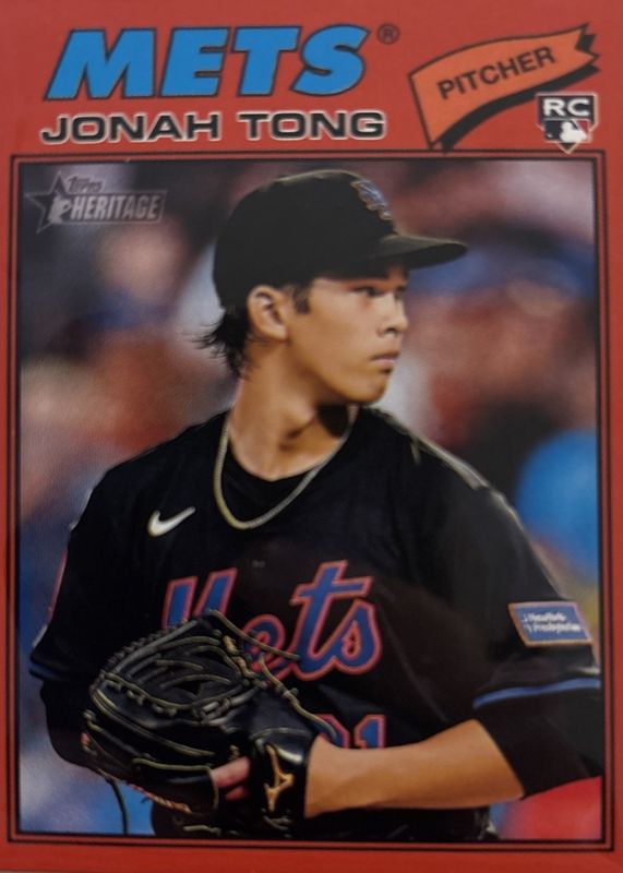 2026 Topps Heritage #137 Red Border