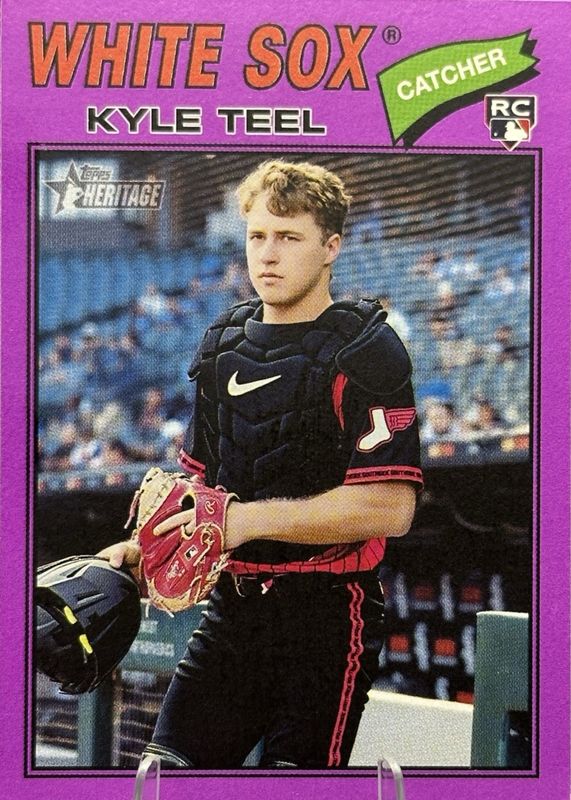 2026 Topps Heritage #182 Light Purple Border