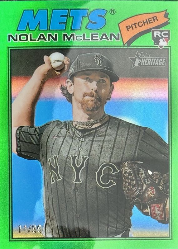 2026 Topps Heritage #150 Chrome - Green Refractor /99