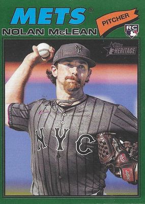 2026 Topps Heritage #150 Dark Green Border