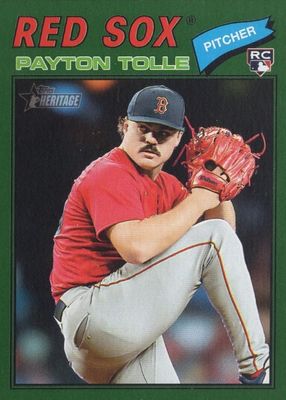 2026 Topps Heritage #386 Dark Green Border
