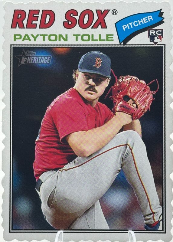 2026 Topps Heritage #386 Deckle Edge