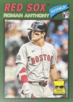 2026 Topps Heritage #86 Dark Green Border