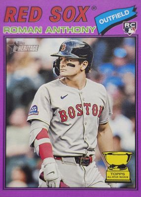 2026 Topps Heritage #86 Light Purple Border