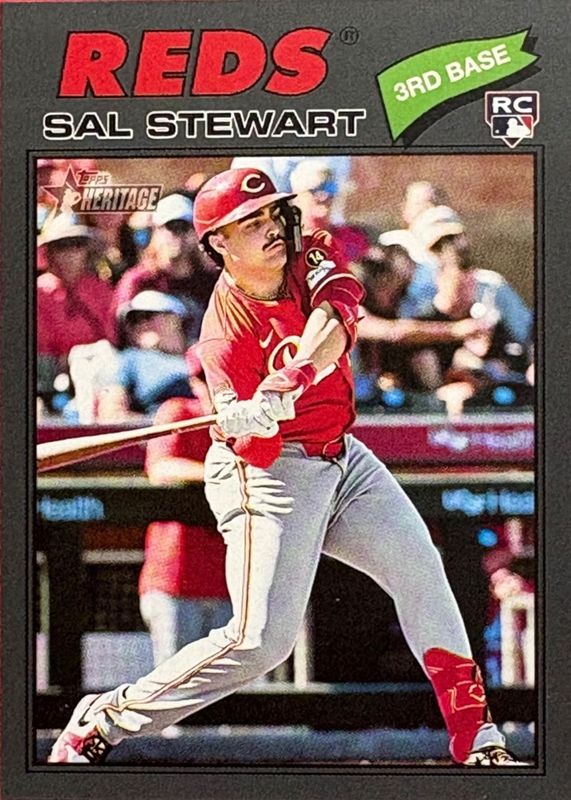 2026 Topps Heritage #221 Dark Gray Border