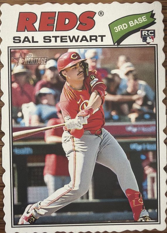 2026 Topps Heritage #221 Deckle Edge