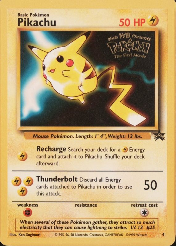 1999 Wizards Black Star Promo #4 Base (Movie Promo)