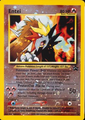 2001 Wizards Black Star Promo #34 Reverse Holo (Movie Promo)