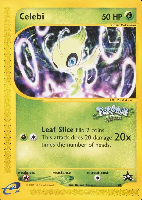 2002 Wizards Black Star Promo #50 Base (Pokemon 4Ever)