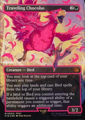 2025 Final Fantasy #551d Borderless (Neon Ink Pink)