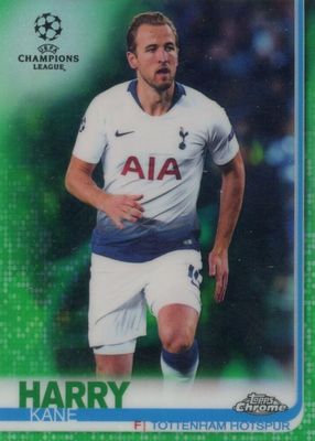 2018 Topps Chrome UEFA Champions League #48 Green Refractor /99