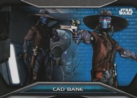 2021 Topps Star Wars Bounty Hunters #B2-14 Bounty Level 2 Blue