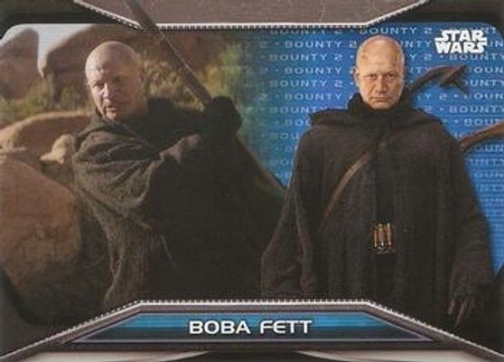 2021 Topps Star Wars Bounty Hunters #B2-11 Bounty Level 2 Blue