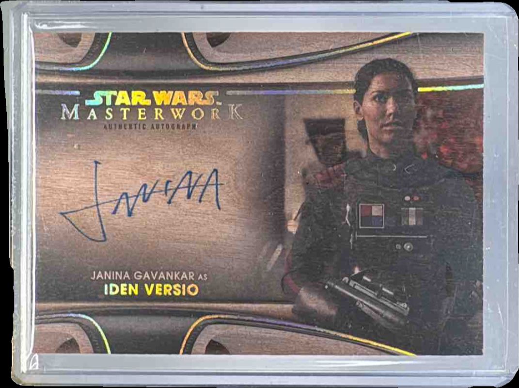 2021 Topps Star Wars Masterwork #MWA-JG Autographs Wood /10