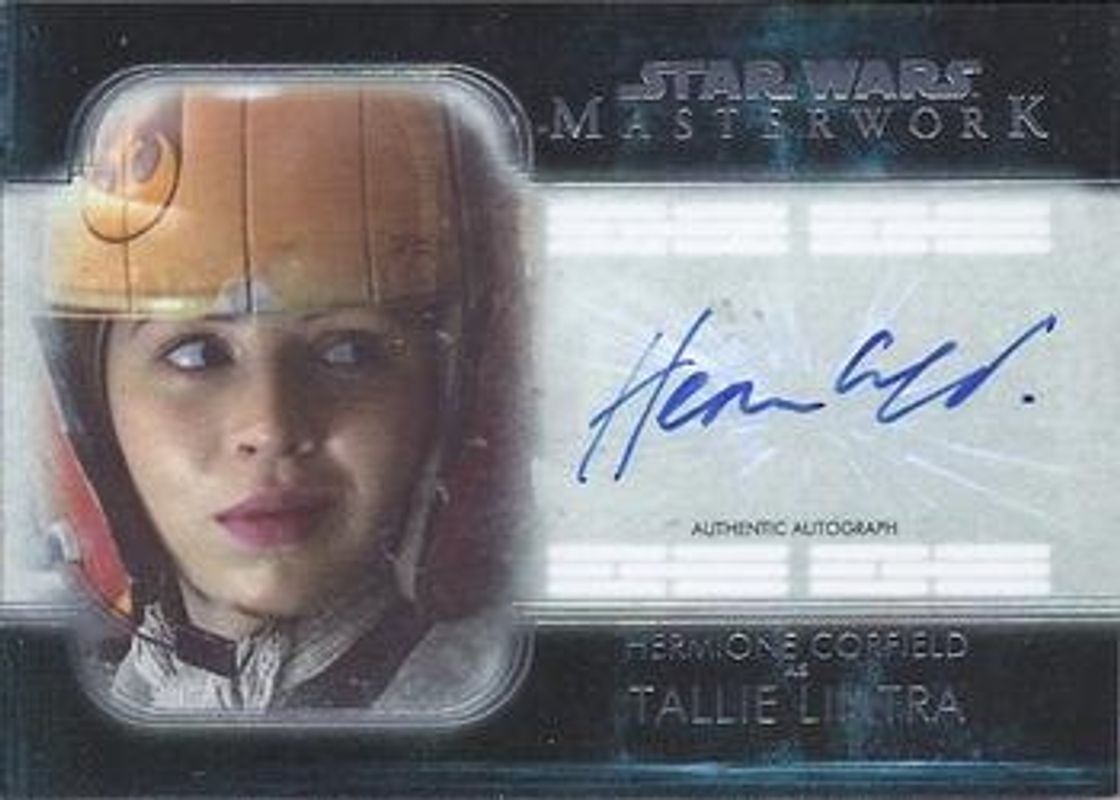 2020 Topps Star Wars Masterwork #A-HCT Autographs Rainbow Foil /50