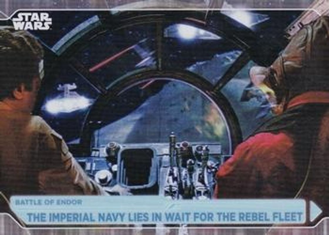 2021 Topps Star Wars Battle Plans #82 Foilboard
