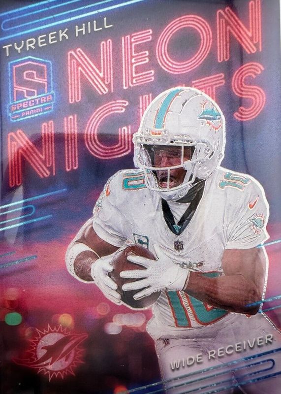 Tyreek Hill 2024 Spectra #NN-THL Neon Nights /(SSP) RAW