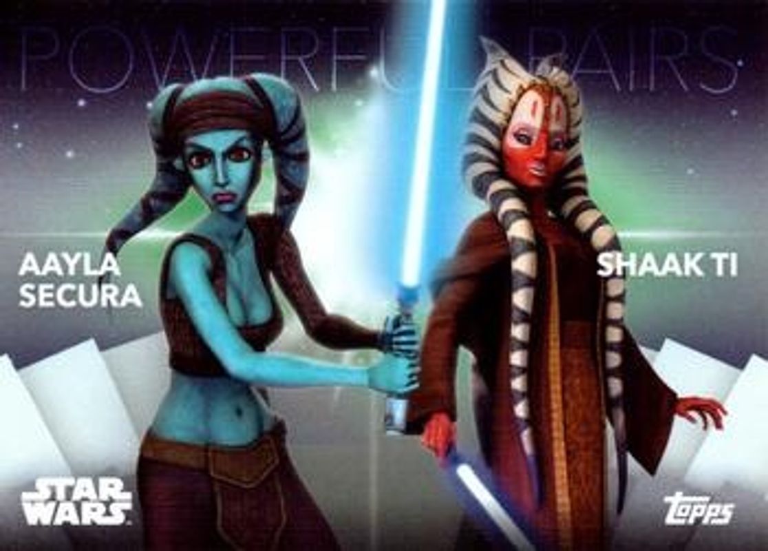 2020 Topps Women of Star Wars #PP-21 Powerful Pairs