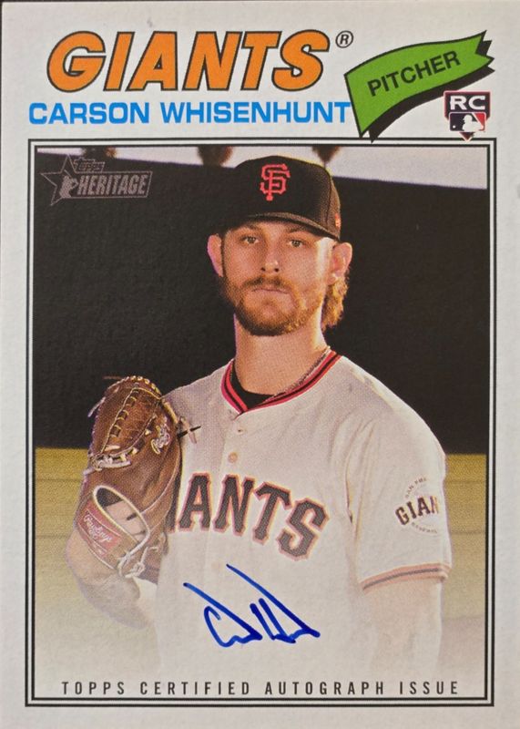 2026 Topps Heritage #ROA-CWH Real One Autographs