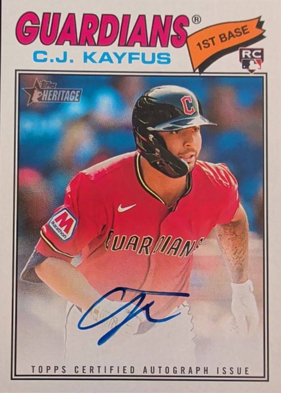 2026 Topps Heritage #ROA-CJK Real One Autographs