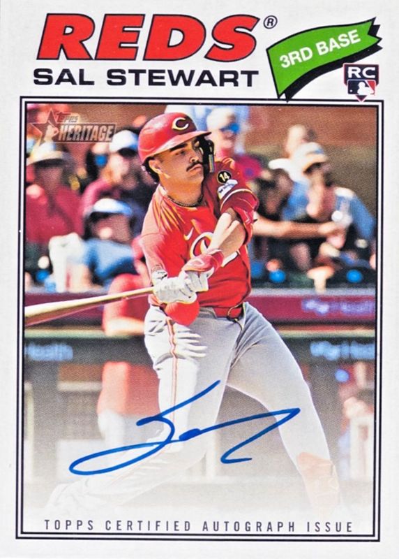 2026 Topps Heritage #ROA-SST Real One Autographs