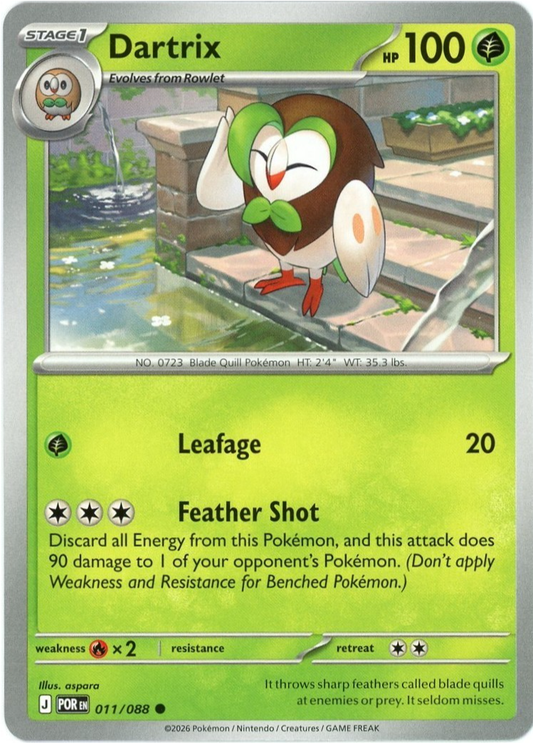 Dartrix 2026 Mega Evolution: Perfect Order #11/88 Base Price Guide ...