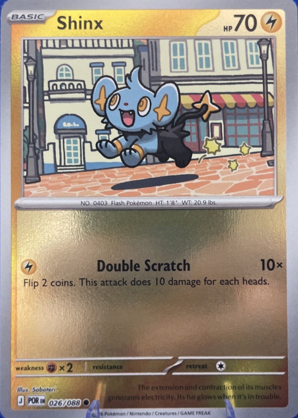 Shinx 2026 Mega Evolution: Perfect Order #26/88 Reverse Holo Price ...