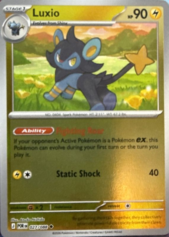 2026 Mega Evolution: Perfect Order #27/88 Reverse Holo