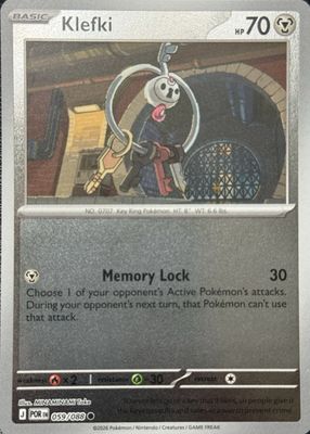 2026 Mega Evolution: Perfect Order #59/88 Reverse Holo