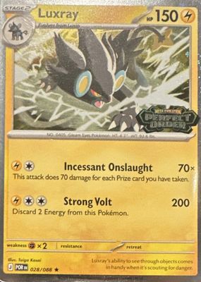 2026 Mega Evolution: Perfect Order #28/88 Promo (Cosmos Holo)