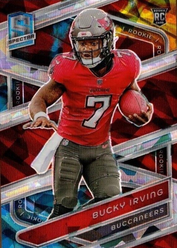 Bucky Irving 2024 Spectra #145 Astral /40 Rookie RAW