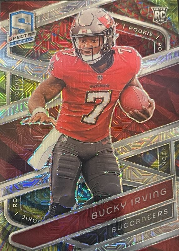 Bucky Irving 2024 Spectra #145 Meta /25 Rookie RAW
