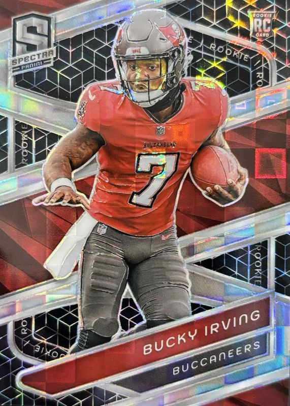 Bucky Irving 2024 Spectra #145 Spectris /30 Rookie RAW