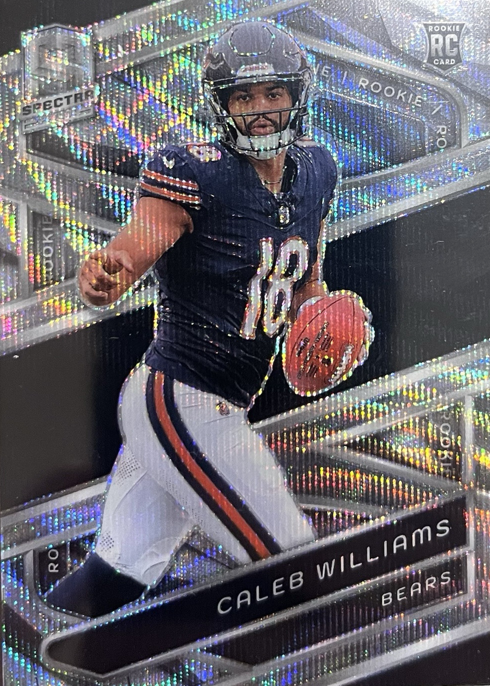Caleb Williams 2024 Spectra #111 Wave /11 Price Guide - Sports Card ...