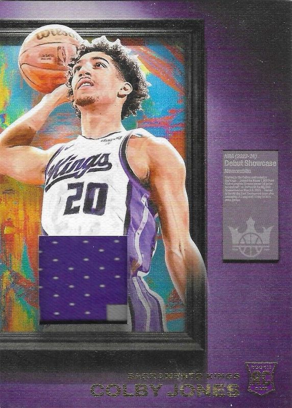 2023 Court Kings #DSM-COL Debut Showcase Memorabilia