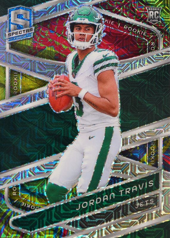 Jordan Travis 2024 Spectra #154 Meta /25 Rookie RAW