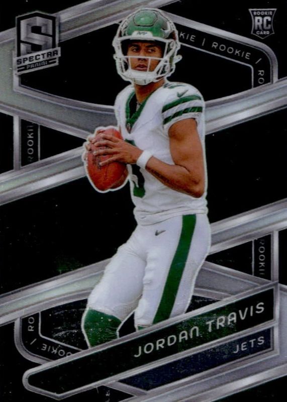 Jordan Travis 2024 Spectra #154 Silver Rookie RAW