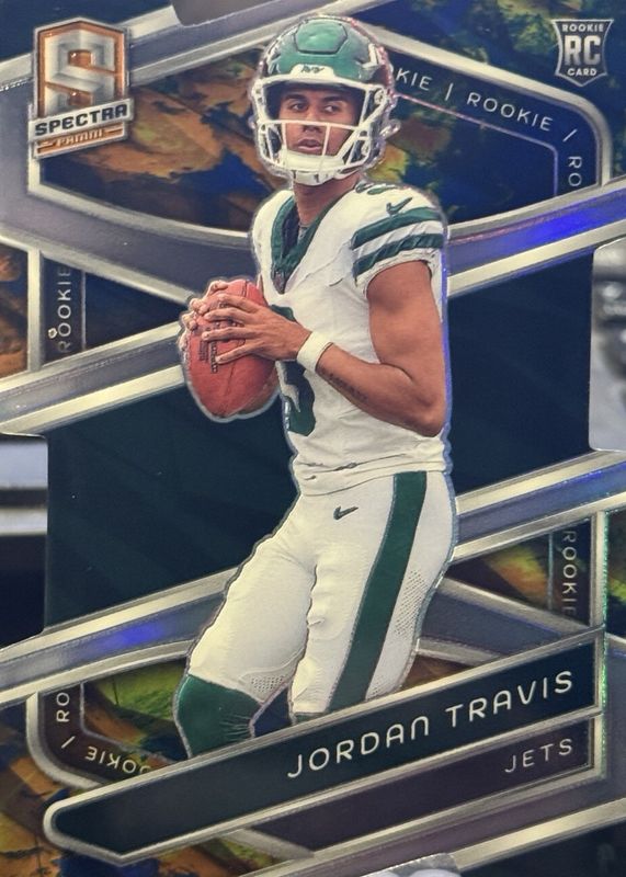 Jordan Travis 2024 Spectra #154 Universal Die-Cut /10 Rookie RAW