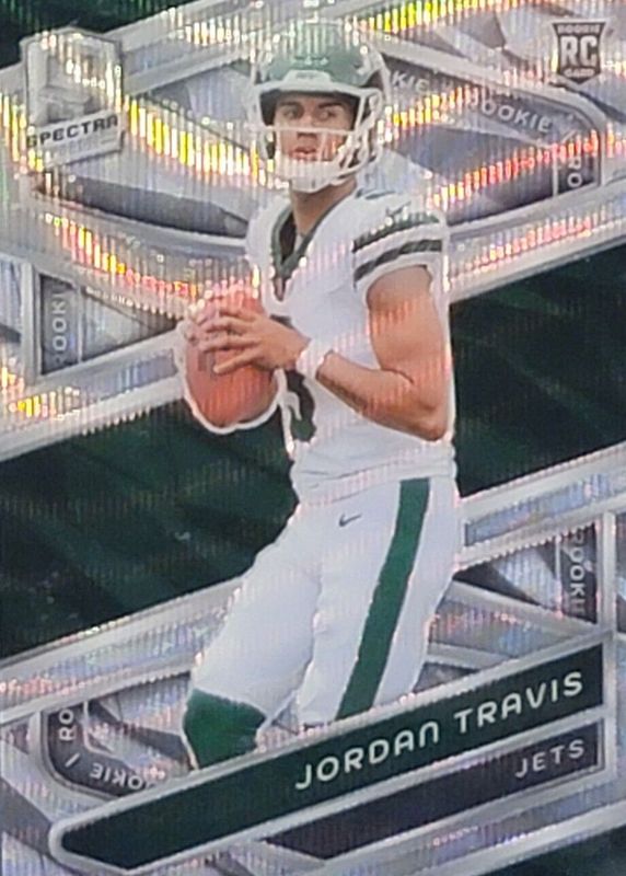 Jordan Travis 2024 Spectra #154 Wave /11 Rookie RAW