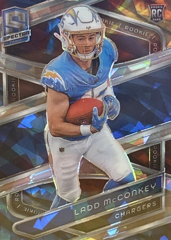 Ladd McConkey 2024 Spectra #127 Astral /40 Rookie RAW