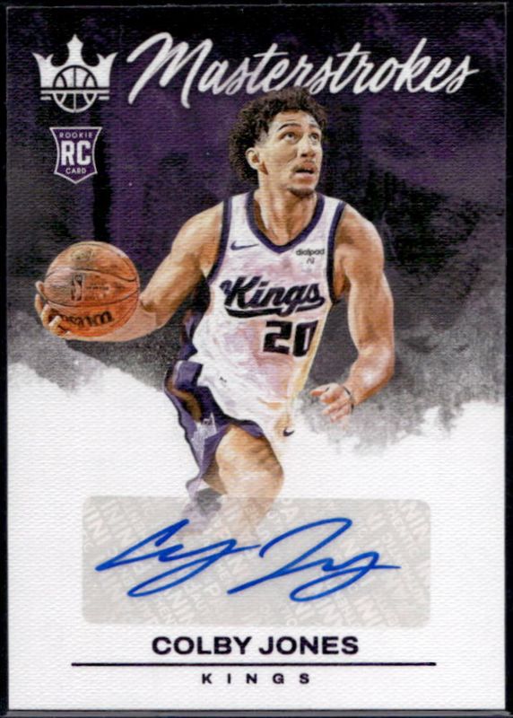 2023 Court Kings #MS-JON Masterstrokes - Violet /35