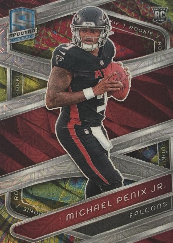 Michael Penix Jr. 2024 Spectra #119 Meta /25 Rookie RAW