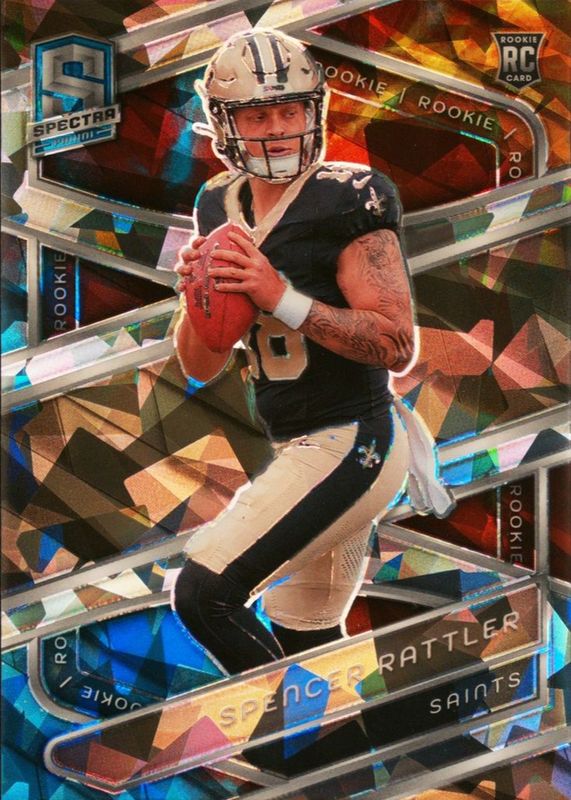 Spencer Rattler 2024 Spectra #153 Astral /40 Rookie RAW