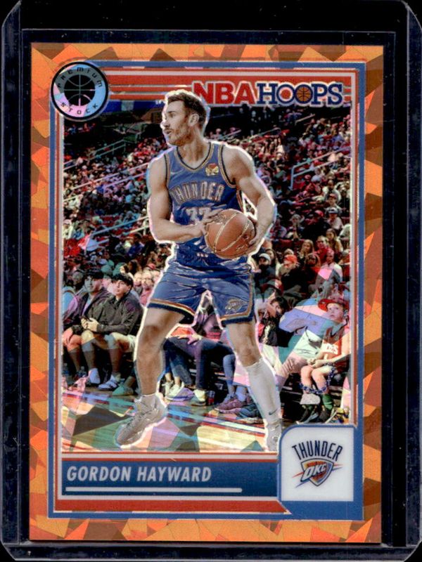 2023 Hoops Premium Stock #263 Orange Ice /125