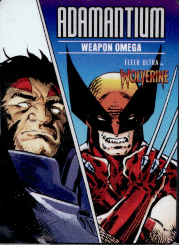 2023 Fleer Ultra Marvel Wolverine #AD-18 Adamantium
