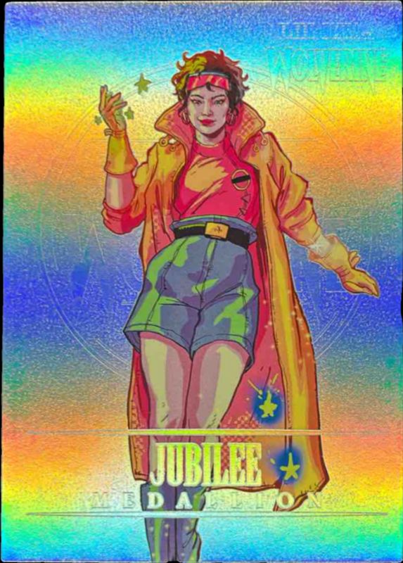 2023 Fleer Ultra Marvel Wolverine #M-23 Medallions Platinum /100