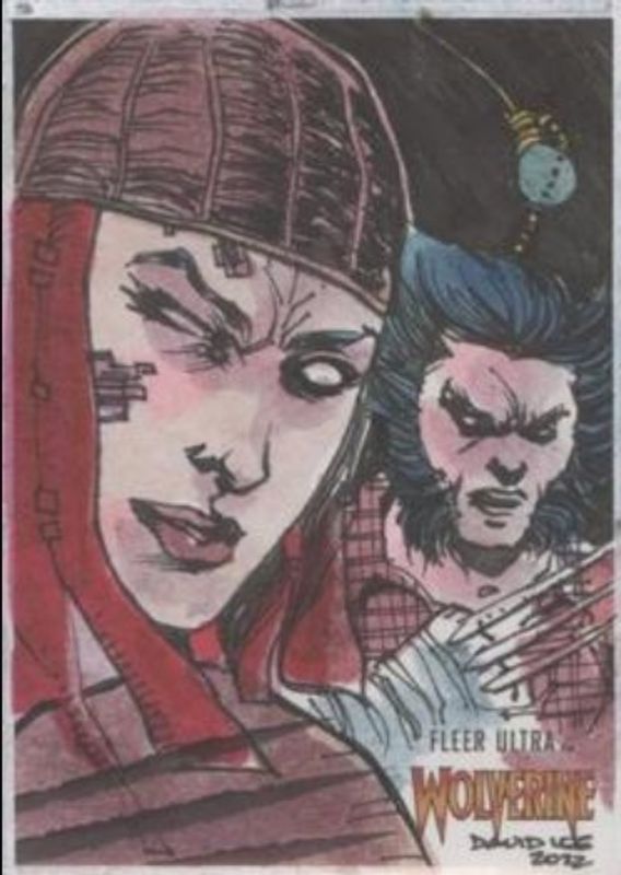 2023 Fleer Ultra Marvel Wolverine Sketch Artists